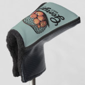 Grüne Georgia Golf Co Range Bucket Headcover (3/4 Vorderseite)