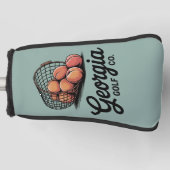 Grüne Georgia Golf Co Range Bucket Headcover (Vorderseite)