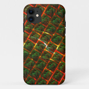 "Grüne gerahmte Augen", Kratzer oder rotes Gitter. Case-Mate iPhone Hülle