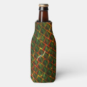 "Grüne gerahmte Augen", Kratzer oder rotes Gitter. Flaschenkühler (Flaschenvorderseite)