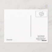 Grüne Gestank-Wanzen-Postkarte Postkarte (Rückseite)