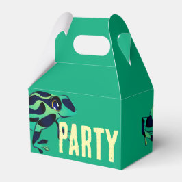 Grüne Gift-Dart-Frosch-Geschenkboxen Geschenkschachtel