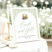 Grüne Gingham Fresh Off The Market Karten und Gesc Poster