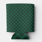 Grüne Gingham-Golf-Brautparty Dosenkühler (Rückseite)