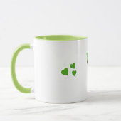 Grüne Giraffe Tasse (Links)