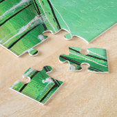 Grüne Gitarre 2 Puzzle (Seite)