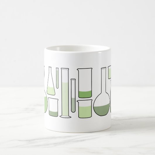 Grüne Glasware Kaffeetasse (Mittel)
