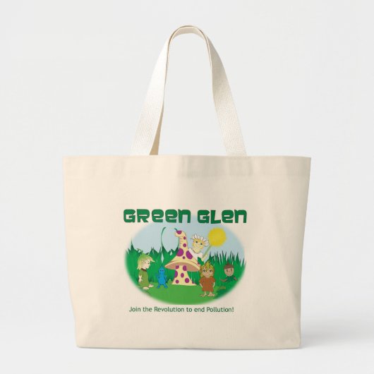 Grüne Glen-Gruppen-Bio Tasche 2 (Vorne)