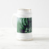 Grüne Glocke Bierglas (Vorderseite Links)