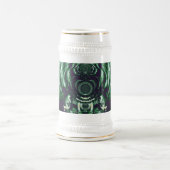 Grüne Glocke Bierglas (Mittel)