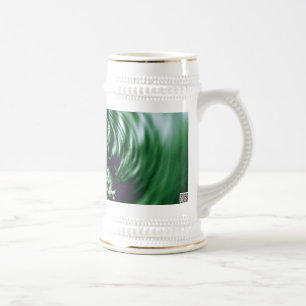 Grüne Glocke Bierglas