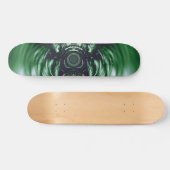 Grüne Glocke Skateboard (Horizontal)
