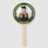 Grüne Glückwünsche für unsere Grand Foto Class von Fächer (Vorderseite)