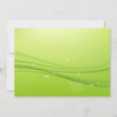 grüne Gnade Einladung (Rückseite)