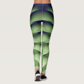 Grüne Goddess Leggings (Rückseite)