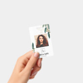 GRÜNE GOLD EUCALYPTUS EMPLOYEE FOTO BARCODE AUSWEIS (Handheld)