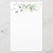 Grüne Goldfolienberater und Wünsche für neue Elter (Rückseite)