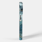 Grüne Goldmarbles Case-Mate iPhone Hülle (Rückseite / Rechts)