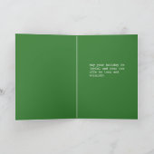 Grüne Golfsaison - Grüße Weihnachten (Innenseite)