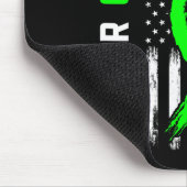 Grüne Götzenmutter Nierenerkrankung Zerebralparese Mousepad (Ecke)