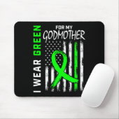 Grüne Götzenmutter Nierenerkrankung Zerebralparese Mousepad (Mit Mouse)