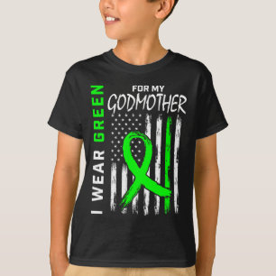 Grüne Götzenmutter Nierenerkrankung Zerebralparese T-Shirt