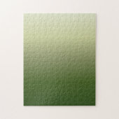Grüne Gradient Minimal Design schwierig Puzzle (Vertikal)
