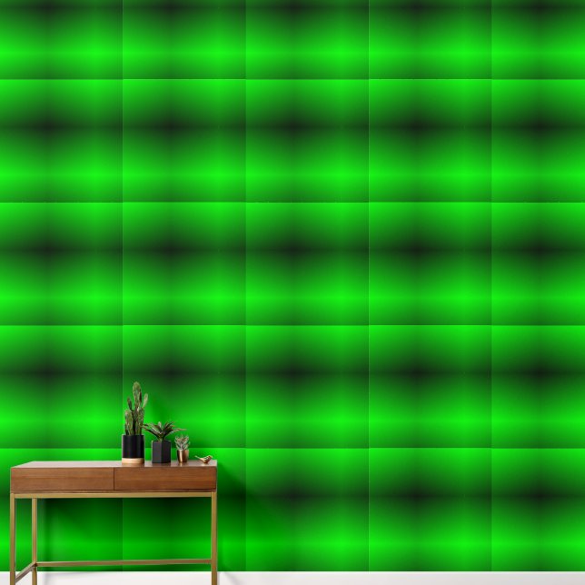 Grüne Gradientenombre Tapete (Hausflur)