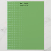 Grüne Gradientenpunkte Briefkopf (Vorderseite)