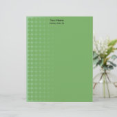 Grüne Gradientenpunkte Briefkopf (Stehend Vorderseite)