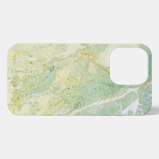 Grüne Gradientmarmor iPhone Hülle (Rückseite (Horizontal))