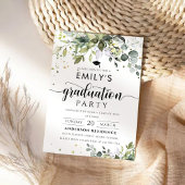 Grüne Graduation Party Einladung