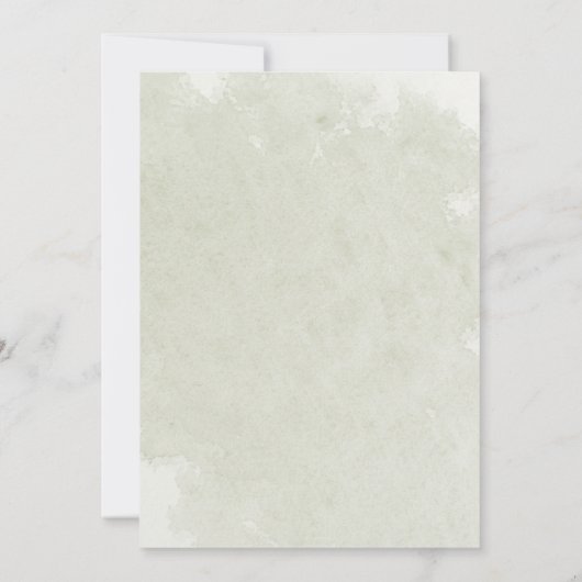 Grüne Graduierungspartei in rosa Lila Stufe Einladung (Rückseite)