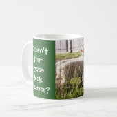 Grüne Gras? Kaffeetasse (Vorderseite Links)