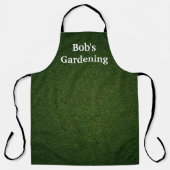 Grüne Gras-Schürze Schürze (Vorderseite)