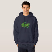 Grüne Grasshopper Hoodie (Vorne ganz)