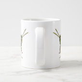 Grüne Grasshopper Jumbo-Tasse (Rückseite)