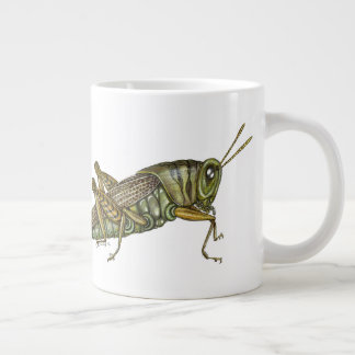 Grüne Grasshopper Jumbo-Tasse