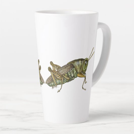 Grüne Grasshopper Milchtasse (Rechte Ecke)