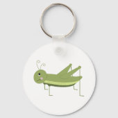 Grüne Grasshopper Schlüsselanhänger (Vorderseite)
