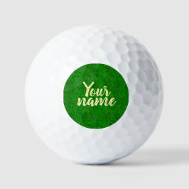 Grüne Grastextur von einem Fußballfeld Golfball