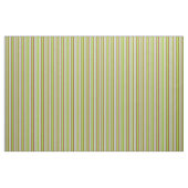 Grüne, graue, hellgelbe und dunkelrote Streifen Stoff (Yard (91,4 cm))