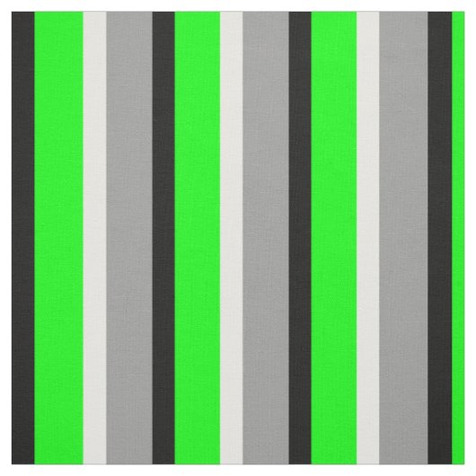 Grüne graue Streifen Textil Stoff (Muster)