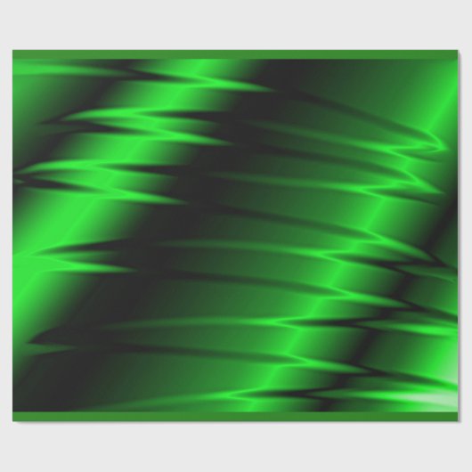 Grüne Greifer Geschenkpapier (Flach)