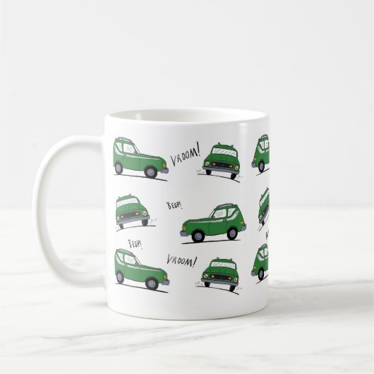 Grüne Gremlin Tasse (Links)