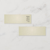 Grüne Grenzen - dünn Mini Visitenkarte (Vorne/Hinten)