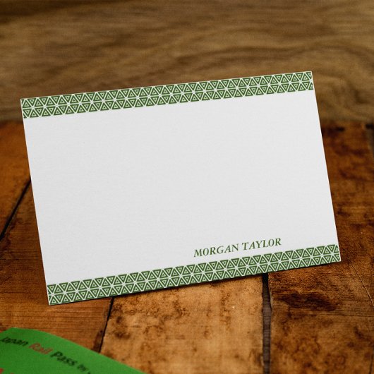 Grüne Grenzen Personalisierte Mitteilungskarten