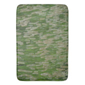 Grüne Großsaaten Badematte (Vorderseite Vertikal)