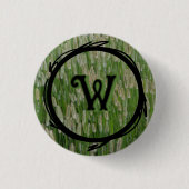 Grüne Großsaaten Button (Vorderseite)