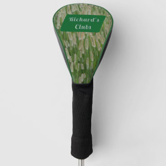Grüne Großsaaten Golf Headcover